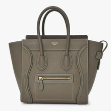 画像をギャラリービューアに読み込む, 極美品 CELINE セリーヌ Micro Shopper luggage Handbag ラゲージ マイクロショッパー ハンドバッグ F-CU-1147 フィービー期 中古 4a001100