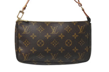 画像をギャラリービューアに読み込む, 極美品 LOUIS VUITTON ルイヴィトン アクセサリーポーチ ポシェットアクセソワール M51980 モノグラム ブラウン 中古 4b001155