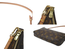 画像をギャラリービューアに読み込む, 極美品 LOUIS VUITTON ルイヴィトン アクセサリーポーチ ポシェットアクセソワール M51980 モノグラム ブラウン 中古 4b001155