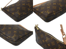 画像をギャラリービューアに読み込む, 極美品 LOUIS VUITTON ルイヴィトン アクセサリーポーチ ポシェットアクセソワール M51980 モノグラム ブラウン 中古 4b001155