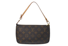 画像をギャラリービューアに読み込む, LOUIS VUITTON ルイヴィトン ポシェット アクセソワール アクセサリーポーチ M51980 モノグラム PVC レザー 美品 中古 4b001199