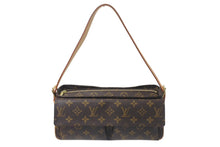 Load image into Gallery viewer, 極美品 LOUIS VUITTON ルイヴィトン ヴィバシテMM ハンドバッグ ワンショルダーバッグ M51164 モノグラム PVC ブラウン 中古 4b001211