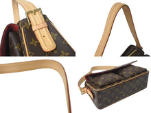 Load image into Gallery viewer, 極美品 LOUIS VUITTON ルイヴィトン ヴィバシテMM ハンドバッグ ワンショルダーバッグ M51164 モノグラム PVC ブラウン 中古 4b001211