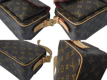 Load image into Gallery viewer, 極美品 LOUIS VUITTON ルイヴィトン ヴィバシテMM ハンドバッグ ワンショルダーバッグ M51164 モノグラム PVC ブラウン 中古 4b001211