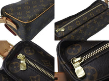 Load image into Gallery viewer, 極美品 LOUIS VUITTON ルイヴィトン ヴィバシテMM ハンドバッグ ワンショルダーバッグ M51164 モノグラム PVC ブラウン 中古 4b001211