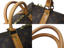 画像をギャラリービューアに読み込む, LOUIS VUITTON ルイヴィトン キーポルバンドリエール50 モノグラムキャンバス M41416 ボストンバッグ 美品 中古 4b001253