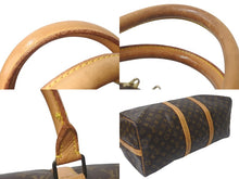 画像をギャラリービューアに読み込む, LOUIS VUITTON ルイヴィトン キーポルバンドリエール50 モノグラムキャンバス M41416 ボストンバッグ 美品 中古 4b001253