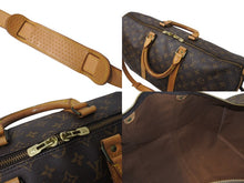 画像をギャラリービューアに読み込む, LOUIS VUITTON ルイヴィトン キーポルバンドリエール50 モノグラムキャンバス M41416 ボストンバッグ 美品 中古 4b001253