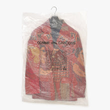 画像をギャラリービューアに読み込む, COMME DES GARCONS HOMME コムデギャルソンオム ジャケット HI-J021 02SS サイズM コットン レッド 美品 中古 4a001296