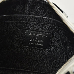 Very Good Condition LOUIS VUITTON Pochette Accessory Pouch M45565 Monogram Taffetage Used 4a001442
