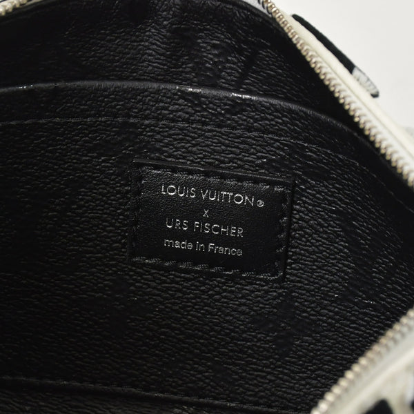 Very Good Condition LOUIS VUITTON Pochette Accessory Pouch M45565 Monogram Taffetage Used 4a001442