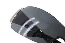 画像をギャラリービューアに読み込む, PRADA プラダ リムレス サングラス SPR041 サイドロゴ プラスチック メタル ブラック 美品 中古 4b001682