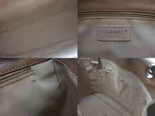 Load image into Gallery viewer, 極美品 CHANEL シャネル PST チェーントートバッグ A50994 キャビアスキン ココマーク 11番台 ベージュ シルバー金具 中古 4b000170