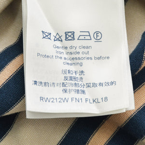 新品未使用 LOUIS VUITTON ルイヴィトン 21SS 長袖ポロシャツ RW212W FN1 FLKL18 サイズXS ボーダー マルチカラー 中古 4a000877