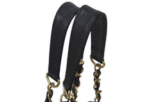 Load image into Gallery viewer, CHANEL シャネル PST チェーントートバッグ A50994 キャビアスキン ココマーク 8番台 ブラック ゴールド金具 美品 中古 4b000201