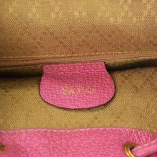 画像をギャラリービューアに読み込む, GUCCI グッチ バンブーミニリュック Pink ピンク スエード 003 ゴールド金具 ヴィンテージ 美品 中古 4a002500