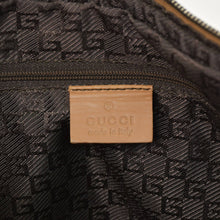 Load image into Gallery viewer, GUCCI グッチ スウェード製ワンショルダーバッグ 001 3814 キャメル ベージュ ホーボー スムースレザー シルバー金具 良品 中古 4a002501