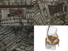 Load image into Gallery viewer, Roberto Cavalli FREEDOM ロベルトカバリ フリーダム アニマル柄 フリンジ レザー ショルダーバッグ ブラウン イエロー ベージュ 美品 中古 4b003183