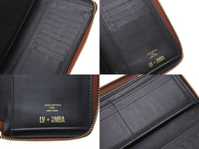 画像をギャラリービューアに読み込む, 極美品 LOUIS VUITTON ルイヴィトン LV×NBA ジッピーウォレットヴェルティカル ラウンドファスナー 長財布 ブラウン 中古 4b000033