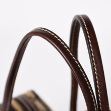 Load image into Gallery viewer, 極美品 GUCCI グッチ ニューブリット GGキャンバス ハンドバッグ 169971 ベージュ ブラウン ゴールド金具 中古 4a003449