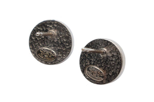 CHANEL シャネル ココマークボタン ピアス 重量約3.0g 07C刻印 赤ストーン ゴールド クリア 両耳用 美品 中古 4b000376
