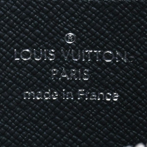 極美品 LOUIS VUITTON ルイヴィトン ジッピー コインパース ダミエグラフィット N63076 コインケース ミニウォレット ブラック ミニ財布 シルバー金具 中古 4a003880