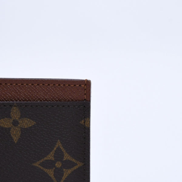 新品同様 LOUIS VUITTON ルイヴィトン ポルトカルトサーンプル カードケース M61733 モノグラムキャンバス ブラウン 中古 4a004169