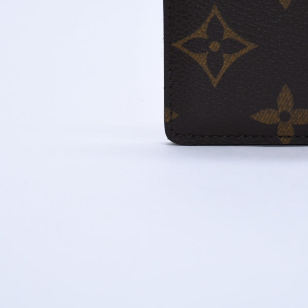 新品同様 LOUIS VUITTON ルイヴィトン ポルトカルトサーンプル カードケース M61733 モノグラムキャンバス ブラウン 中古 4a004169