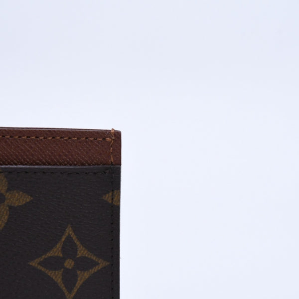 新品同様 LOUIS VUITTON ルイヴィトン ポルトカルトサーンプル カードケース M61733 モノグラムキャンバス ブラウン 中古 4a004169