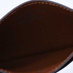 新品同様 LOUIS VUITTON ルイヴィトン ポルトカルトサーンプル カードケース M61733 モノグラムキャンバス ブラウン 中古 4a004169