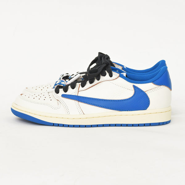 新品未使用 Travis Scott × fragment design × Nike Air Jordan 1 Low ナイキDM7866-104 フラグメント トラヴィス スニーカー サイズ23.5cm 中古 4a004075