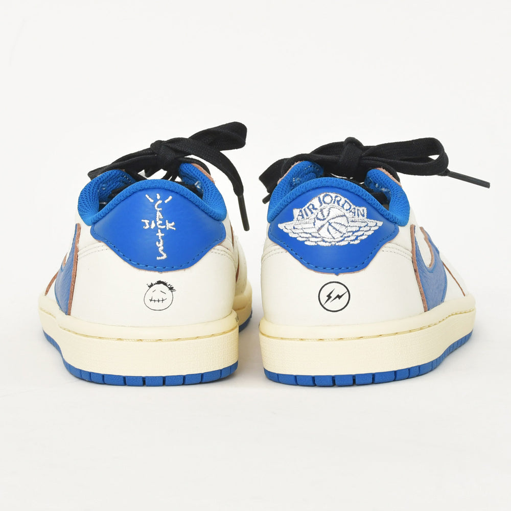 New and unused Travis Scott × fragment design × Nike Air Jordan 1 Low Nike DM7866-104 Fragment Travis sneakers Size 23.5cm Used 4a004075
