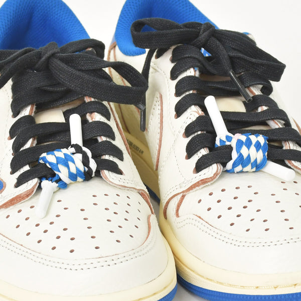 新品未使用 Travis Scott × fragment design × Nike Air Jordan 1 Low ナイキDM7866-104 フラグメント トラヴィス スニーカー サイズ23.5cm 中古 4a004075