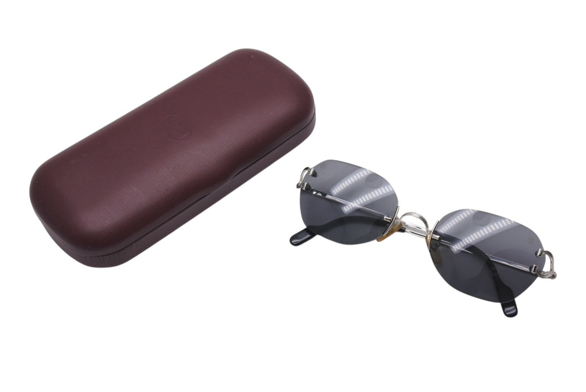 Cartier カルティエ サングラス メガネ ツーポイント アイウェア