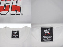 Load image into Gallery viewer, WWE プロレス World Wrestling Entertaiment Hulk Hogan ハルクホーガン Mr.America タンクトップ サイズM ホワイト 2003年 美品 中古 4b004983