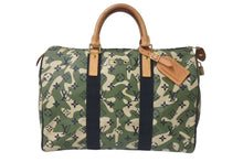 画像をギャラリービューアに読み込む, LOUISVUITTON ルイヴィトン モノグラム フラージュ スピーディ35 ボストンバッグ ハンドバッグ M95773 迷彩 村上隆 美品 中古 4b000507