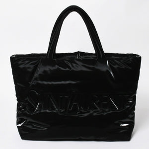 Very Good Condition SAINT LAURENT PARIS Saint Laurent Paris Tote Bag Handbag Leather GUE756269 Black 4a005354