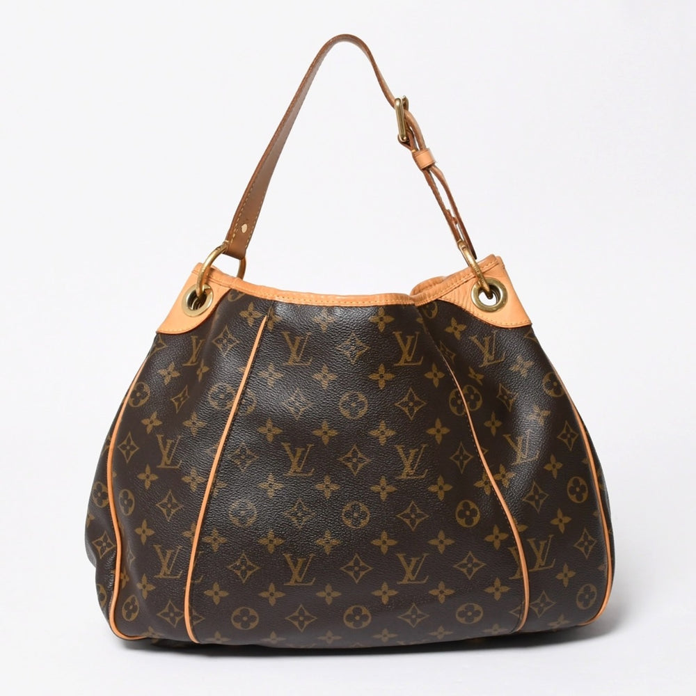 LOUIS VUITTON ルイヴィトン ガリエラPM モノグラム ハンドバッグ ホワイト M56382 PVC レザー 美品 中古 4a000600
