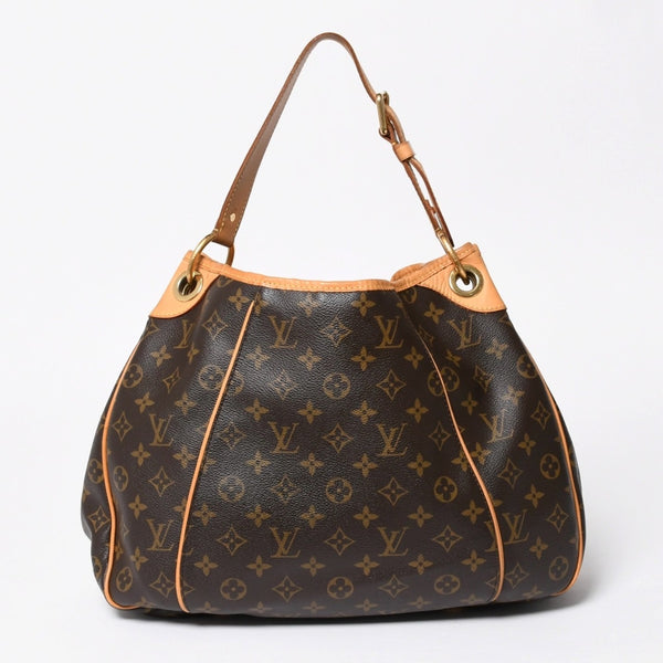 LOUIS VUITTON Galliera PM Monogram Handbag White M56382 PVC Leather Good Condition Used 4a000600