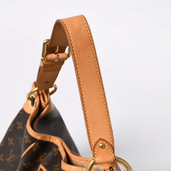 LOUIS VUITTON Galliera PM Monogram Handbag White M56382 PVC Leather Good Condition Used 4a000600