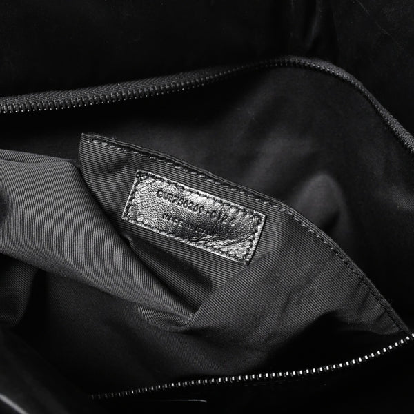 Very Good Condition SAINT LAURENT PARIS Saint Laurent Paris Tote Bag Handbag Leather GUE756269 Black 4a005354