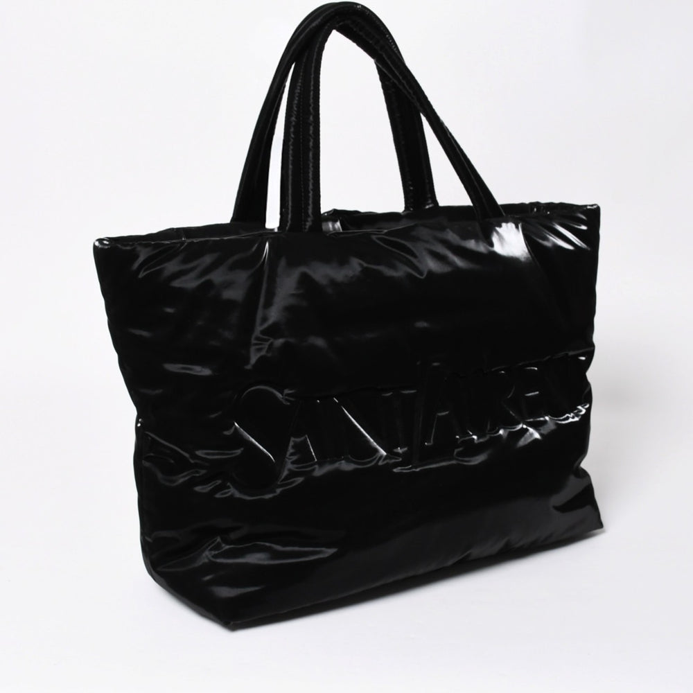 極美品 SAINT LAURENT PARIS サンローランパリ トートバッグ ハンドバッグ レザー GUE756269 ブラック 4a005354