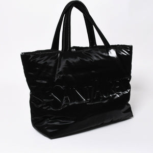 Very Good Condition SAINT LAURENT PARIS Saint Laurent Paris Tote Bag Handbag Leather GUE756269 Black 4a005354