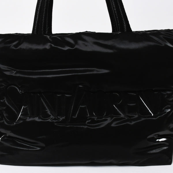 Very Good Condition SAINT LAURENT PARIS Saint Laurent Paris Tote Bag Handbag Leather GUE756269 Black 4a005354