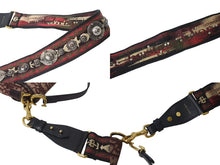 Load image into Gallery viewer, 極美品 Christian Dior クリスチャンディオール ハンドバッグ オブリーク ミニ サドルバッグ トロッター レッド 05-RU-1128 中古 4b000063