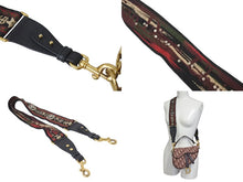 Load image into Gallery viewer, 極美品 Christian Dior クリスチャンディオール ハンドバッグ オブリーク ミニ サドルバッグ トロッター レッド 05-RU-1128 中古 4b000063