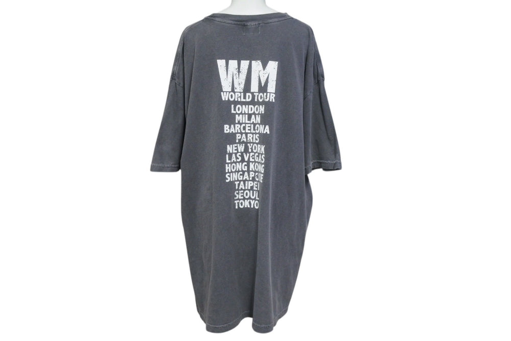 WAGYU MAFIA Official World Tour Short Sleeve T-Shirt Godfather Logo Sampling Size XL Good Used 4b000654