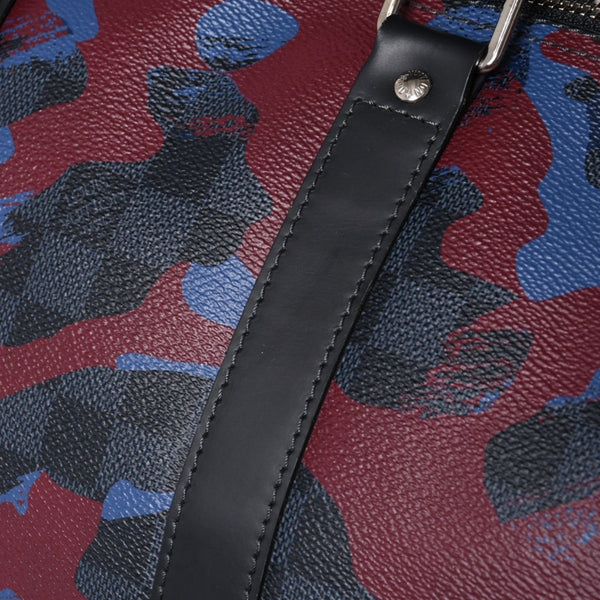 新品同様 LOUIS VUITTON ルイヴィトン ダミエコバルト カモフラージュ キーポル バンドリエール45 N41513 中古 4a000701