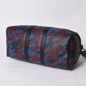 新品同様 LOUIS VUITTON ルイヴィトン ダミエコバルト カモフラージュ キーポル バンドリエール45 N41513 中古 4a000701