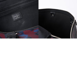 新品同様 LOUIS VUITTON ルイヴィトン ダミエコバルト カモフラージュ キーポル バンドリエール45 N41513 中古 4a000701